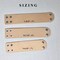 Blank Leather Cuffs 2" Wide – 4-Pack Vegetable Tanned Bracelets for DIY, Stamping & Engraving